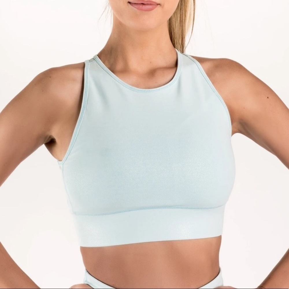 Light Blue Sports Bra